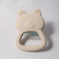 Water Filled Baby Teether –Cat Shape Silicone Teething Toy for Infants, Can Be Cooled in Fridge or Warm