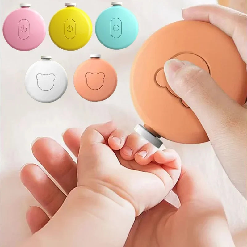 6 Head Electric Nail Sharpener for Infants Children and Adults Electric Baby Nail Trimmer Electric Nail Clippers Armor Grinder