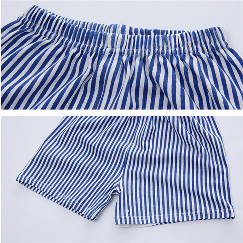 Cartoon Clothing Baby Boy Summer Clothes T-Shirt Baby Girl Casual Clothing Sets