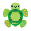 Teethe N' Pop Sensory Play Teether for Infants, Green Turtle Baby Teether