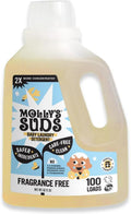 Baby Liquid Laundry Detergent | Removes Formula, Poop & Spit-Up Stains | Extra Gentle for Infants, Babies, Toddlers (Fragrance Free, 100 Loads)