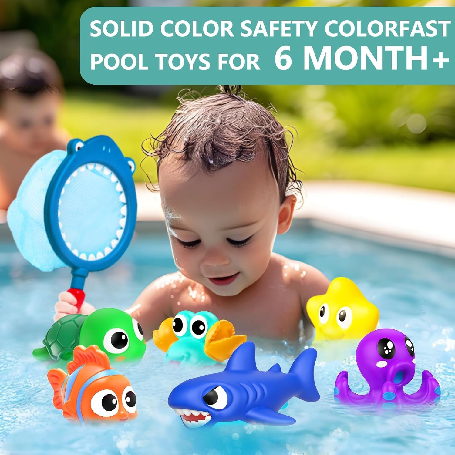 No Hole Mold Free Baby Bath Toys for Kids Ages 1-3,Water Toys for Babies and Tod